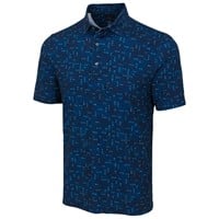Greg Norman Mens ML75 Seaside Sip Golf Polo, Navy