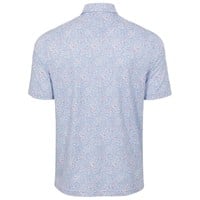 Greg Norman Mens ML75 Heritage Garden Golf Polo, Blue