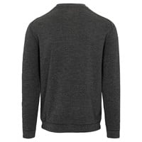 Greg Norman Mens Coastal Crew Neck Golf Pullover, Black