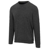 Greg Norman Mens Coastal Crew Neck Golf Pullover, Black