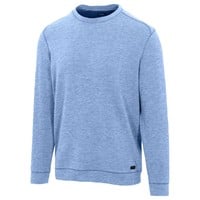 Greg Norman Mens Coastal Crew Neck Golf Pullover, Blue