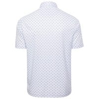 Greg Norman Mens ML75 Microlux Fore Golf Polo, White
