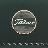 Titleist Limited Edition Tee Time Boardwalk Rope Golf Hat, Green/Gold