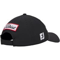 Titleist Tour Breezer Golf Hat, Black/White
