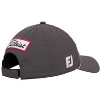 Titleist Tour Breezer Golf Hat, Charcoal/White