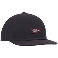 Titleist Santa Cruz Kickback Golf Hat, Black/Maroon