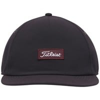 Titleist Santa Cruz Kickback Golf Hat, Black/Maroon