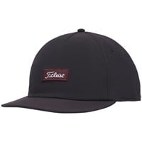 Titleist Santa Cruz Kickback Golf Hat, Black/Maroon