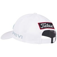 Titleist Womens Tour Performance Golf Hat, White/Light Blue