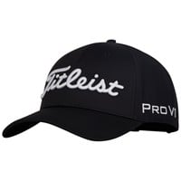 Titleist Womens Tour Performance Golf Hat, Black/White