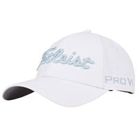 Titleist Womens Tour Performance Golf Hat, White/Light Blue