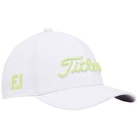 Titleist Junior Tour Performance Golf Hat, White/Light Green