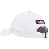 Titleist Junior Tour Performance Golf Hat, White/Light Green