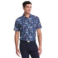 Callaway Mens Whiskey Ace Golf Polo