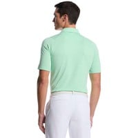 Callaway Heather Jacquard Golf Polo, Light Green