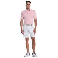 Callaway Heather Jacquard Golf Polo, Pink