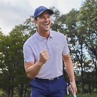 Callaway TM Golf Printed Polo, White