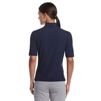 Callaway Womens Rib Play Golf Polo, Dark Blue