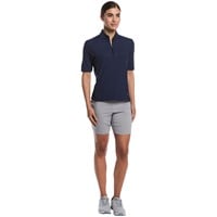 Callaway Womens Rib Play Golf Polo, Dark Blue