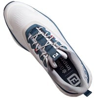 FootJoy Mens Quantam Golf Shoes - Previous Season Style, White/Blue