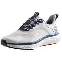 FootJoy Mens Quantam Golf Shoes - Previous Season Style, White/Blue