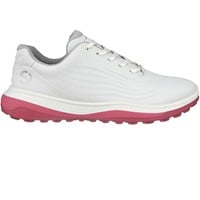 ECCO Womens LT1 Golf Shoes, White/Pink