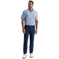 FootJoy Men's Stellar Print Lisle Golf Polo, Navy
