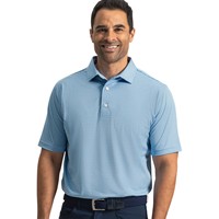 FootJoy Mens Multistripe Stretch Pique Golf Polo, Navy