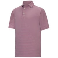 FootJoy Men's Multistripe Stretch Pique Golf Polo, Purple