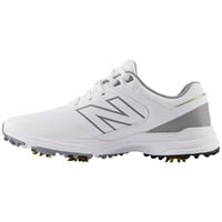 New Balance Mens Brighton V2 Golf Shoes, White/Grey