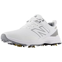 New Balance Mens Brighton V2 Golf Shoes, White/Grey