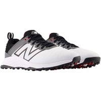 New Balance Mens Fresh Foam Contend v2 Golf Shoes - Previous Season Style, White/Black