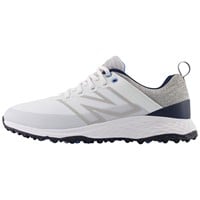 New Balance Mens Fresh Foam Contend v2 Golf Shoes - Previous Season Style, White/Blue