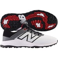 New Balance Mens Fresh Foam Contend v2 Golf Shoes - Previous Season Style, White/Black