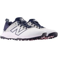 New Balance Womens Fresh Foam Contend v2 Golf Shoes - Previous Season Style, White/Navy