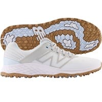 New Balance Womens Fresh Foam Contend v2 Golf Shoes - Previous Season Style, White/Grey