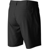 TGW Mens Flat Front Stretch Waist Performance 9in Golf Shorts, Black