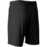 TGW Mens Flat Front Stretch Waist Performance 9in Golf Shorts, Black