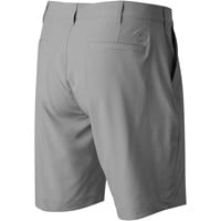 TGW Mens Flat Front Stretch Waist Performance 9in Golf Shorts, Grey