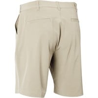 TGW Mens Flat Front Stretch Waist Performance 9in Golf Shorts, Khaki