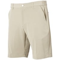TGW Mens Flat Front Stretch Waist Performance 9in Golf Shorts, Khaki