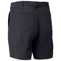 TGW Mens Flat Front Stretch Waist Performance 7in Golf Shorts, Black