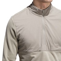 adidas Mens Ultimate365 Cozy 1/4 Zip Golf Pullover, Beige