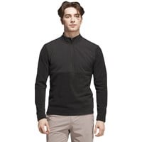 adidas Mens Ultimate365 Cozy 1/4 Zip Golf Pullover, Black
