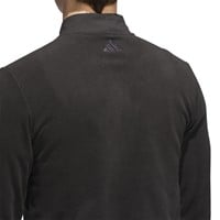adidas Mens Ultimate365 Cozy 1/4 Zip Golf Pullover, Black