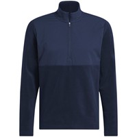 adidas Mens Ultimate365 Cozy 1/4 Zip Golf Pullover, Navy