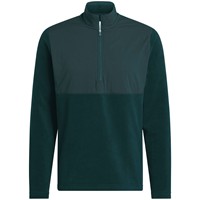 adidas Mens Ultimate365 Cozy 1/4 Zip Golf Pullover, Teal