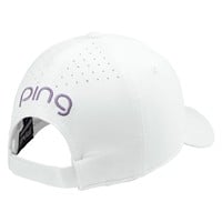 PING Womens TR-I Golf Hat, White/Lavender