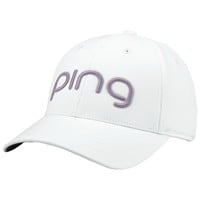 PING Womens TR-I Golf Hat, White/Lavender