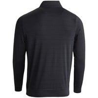 The Weather Co Men's Variegated 1/4 Zip Golf Pullover, Black